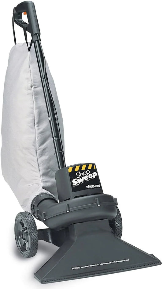 Indoor/Outdoor Vacuum with 8-Gallon Collection Bag for Dry Pickup