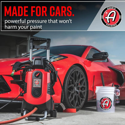 Electric Pressure Washer 2.0, Powerful 1.4 GPM 2000 PSI Car Pressure Washer Sprayer, Snub Nose & Tip Attachment, Use,Car Soap, Patio Boat RV Motorcycle Car Garage Deck.