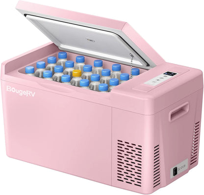 12 Volt Refrigerator 12V Car Fridge 23 Quart Portable Freezer Compressor Cooler 12/24V DC 110~240 Volt AC for Truck Van RV Camper SUV Travel Camping Road Trips Tailgating -7℉~50℉