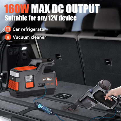 Car Jump Starter with Air Compressor, 4500A Peak 26800mAh 12V Auto with 150PSI Tire Inflator（up to All Gas or 10.0L Diesel Engine）