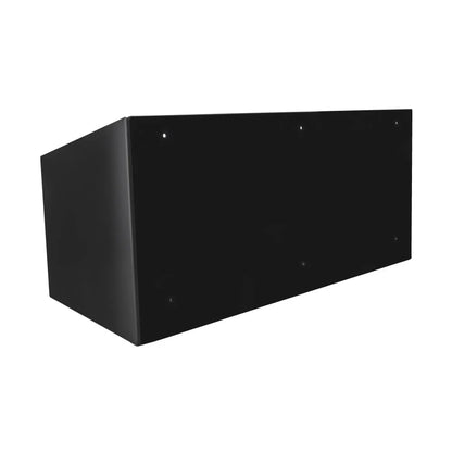 Dual Fuel Jug Holder – Aluminum Design for Two 5 Gallon Jugs, Black Storage Organizer for Trailers & Garages