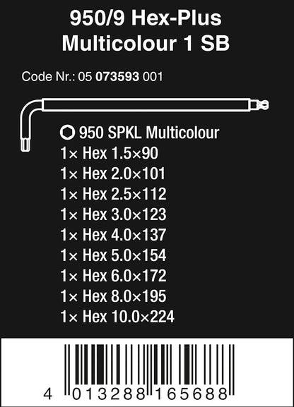 5003594001 8100 SB 2 Zyklop 3/8" Metric Ratchet Set ( Piece of 43)