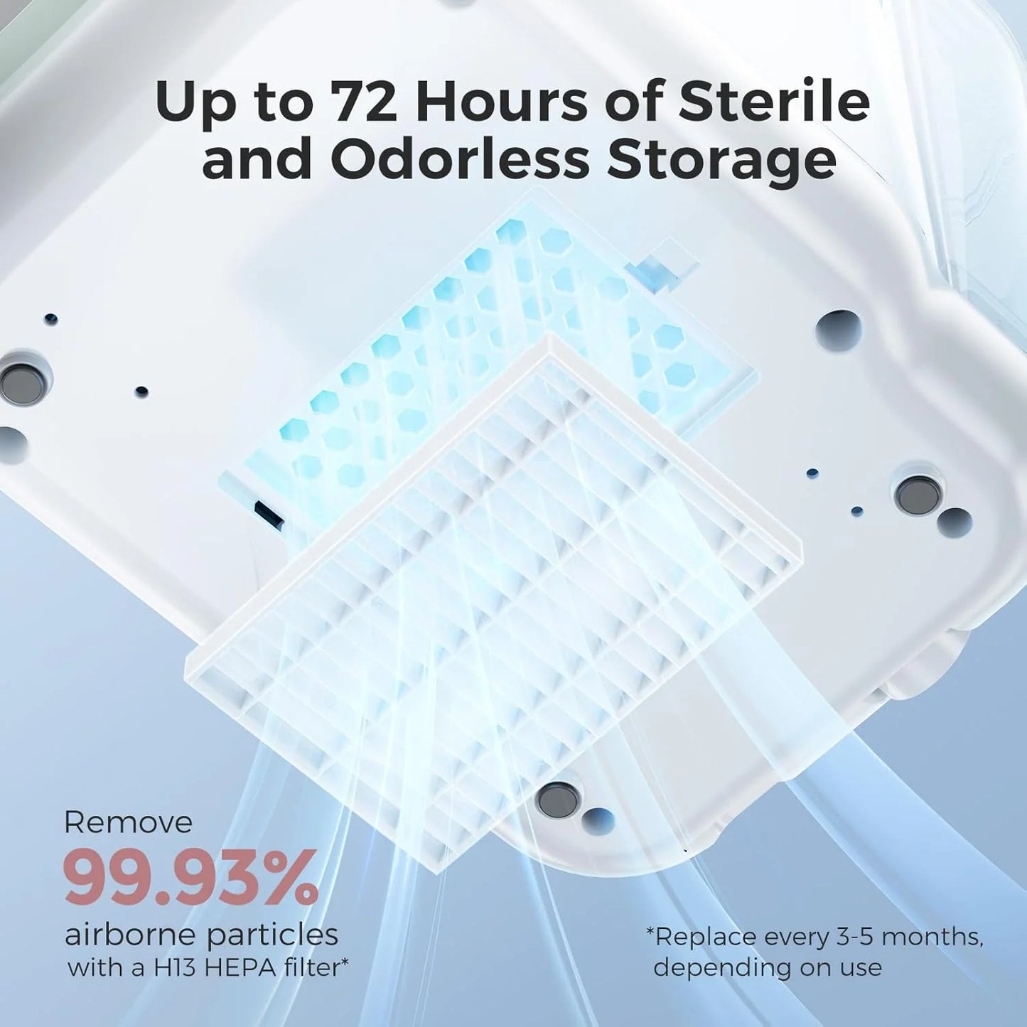 Baby Bottle Washer, Sterilizer & Dryer - All-in-One Cleaning Machine for Bottles, Pump Parts & Baby Essentials