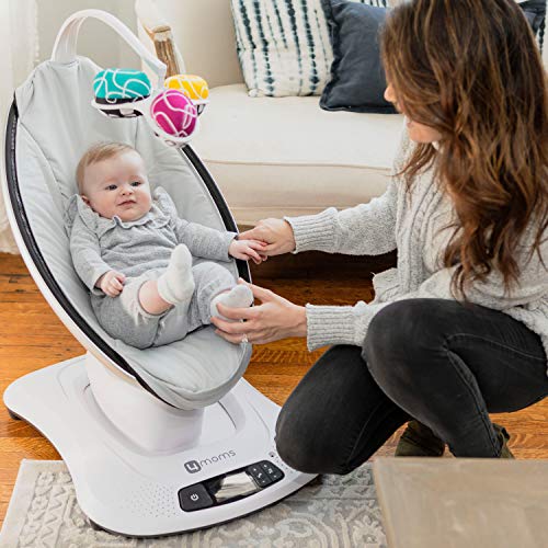 Baby Swing, Bluetooth Baby Rocker with 5 Unique Motions