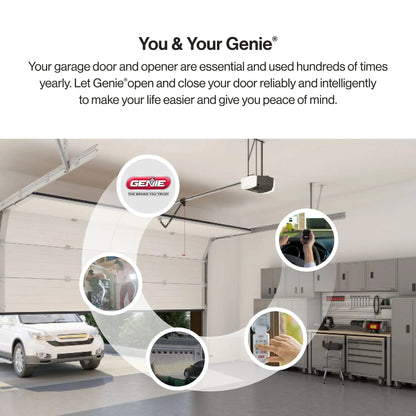 Chain Drive 750 3/4 HPc Garage Door Opener w/Battery Backup - Heavy Duty.