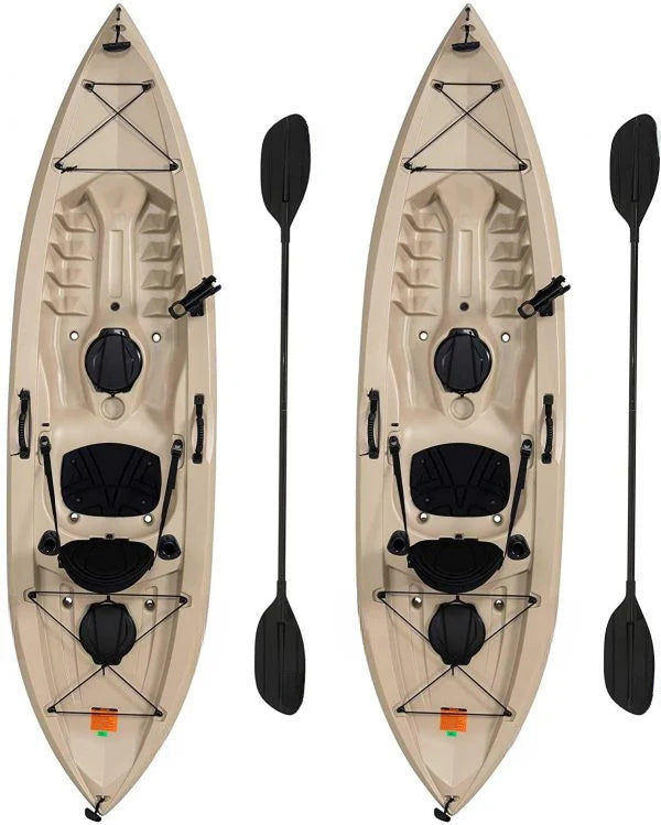 Fishing Kayak 2 Pack (Paddles Included)