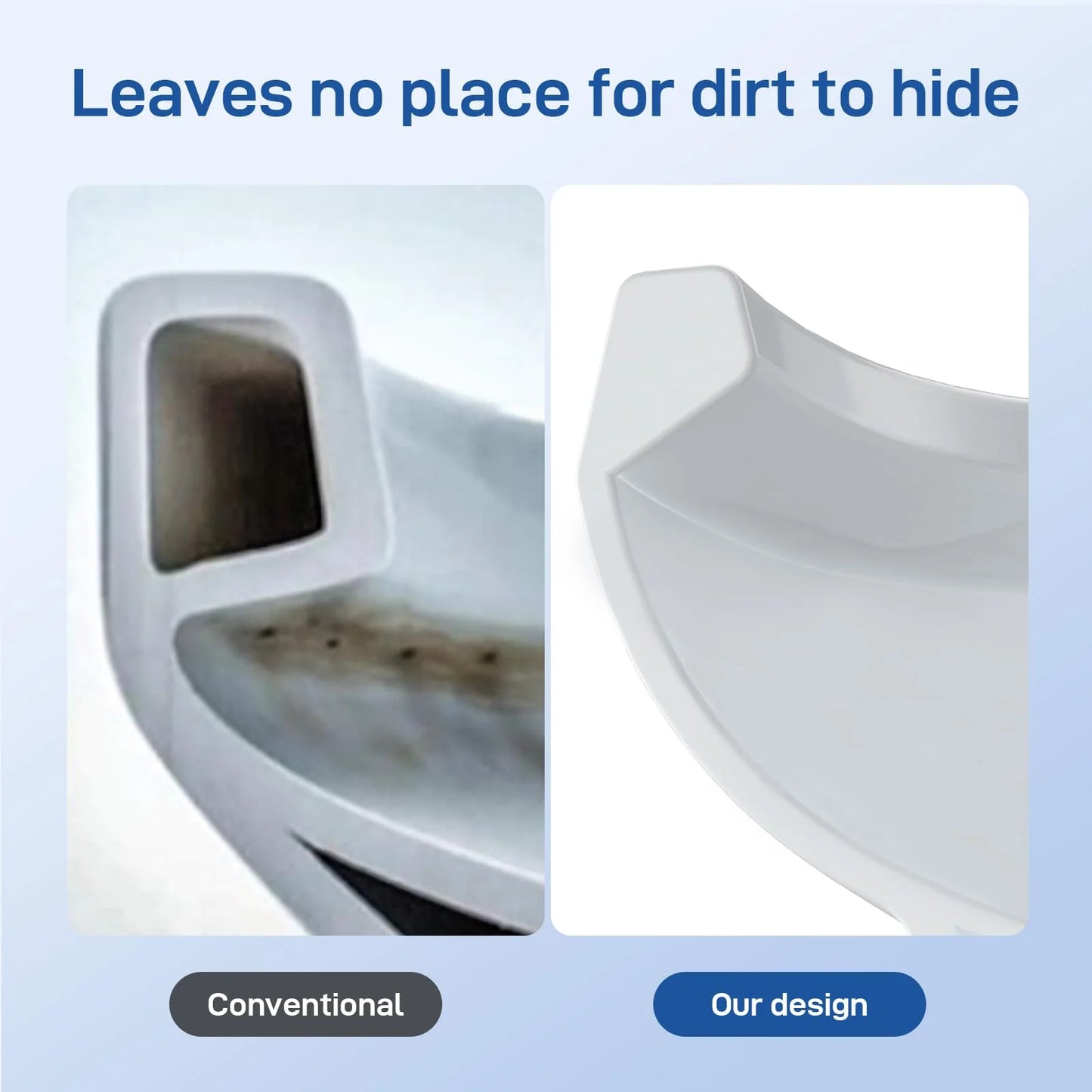 21Toilet, Elongated Toilets for Bathrooms, Two-Piece Toilet with Soft Close Seat, 1.28 Siphonic Flush Toilet with Universal Height ADA Cotton White
