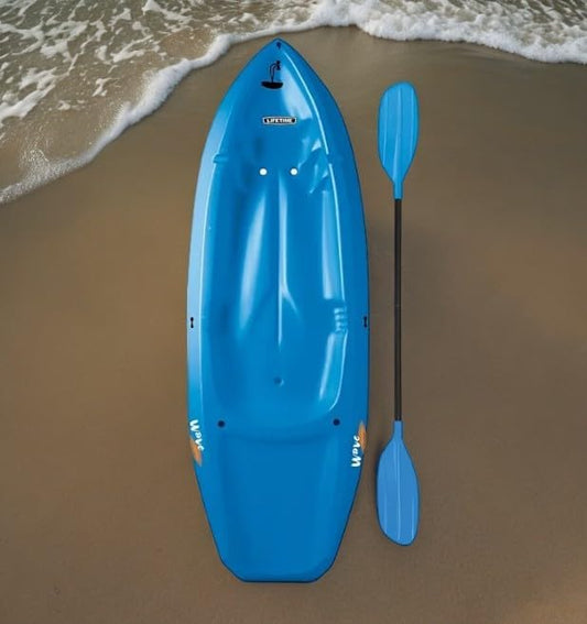 6' Youth Kayak with Paddle. Designed for Stability and Safety, It's The Perfect Choice for Young Paddlers Ready to Conquer The Water