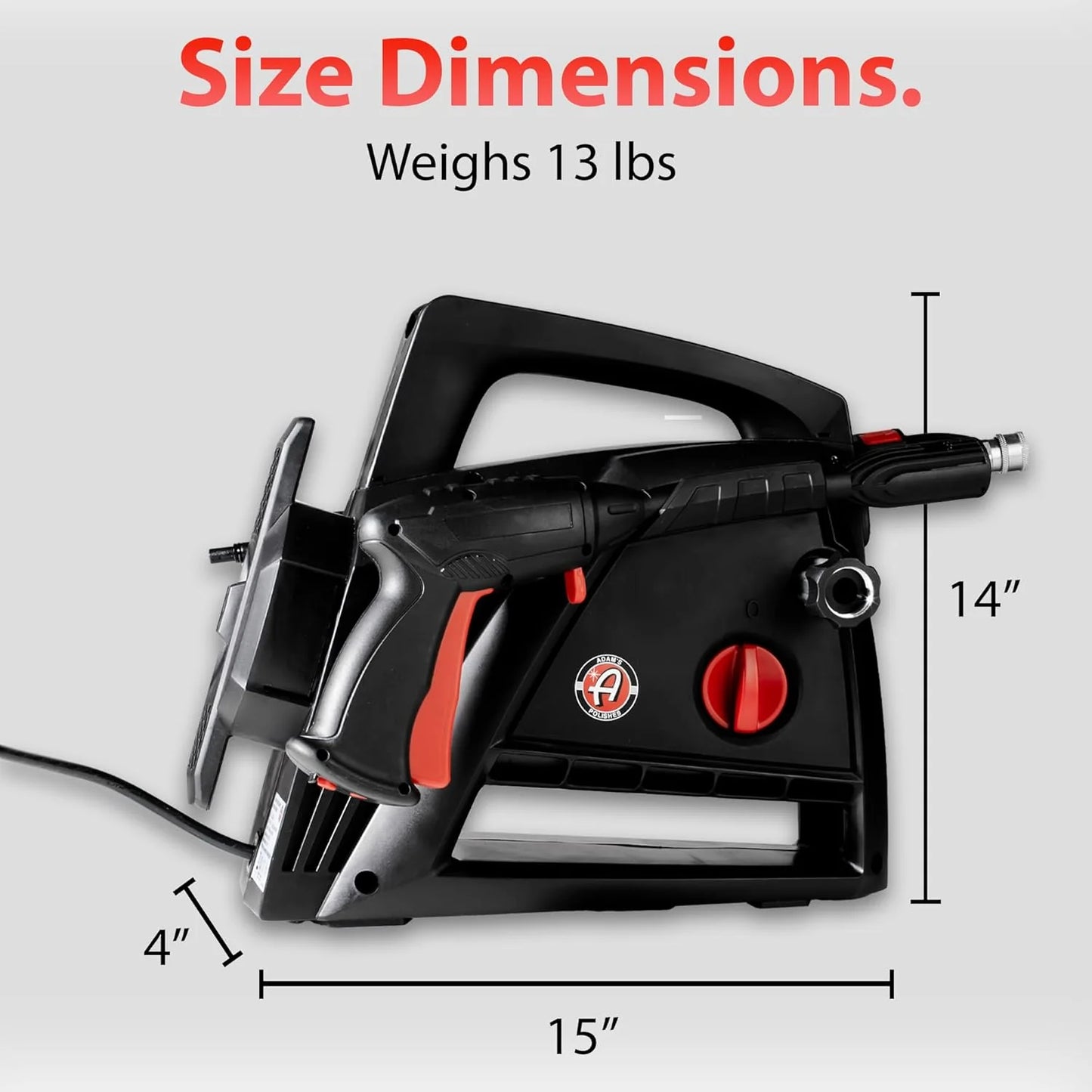 Electric Pressure Washer 2.0, Powerful 1.4 GPM 2000 PSI Car Pressure Washer Sprayer, Snub Nose & Tip Attachment, Use,Car Soap, Patio Boat RV Motorcycle Car Garage Deck.